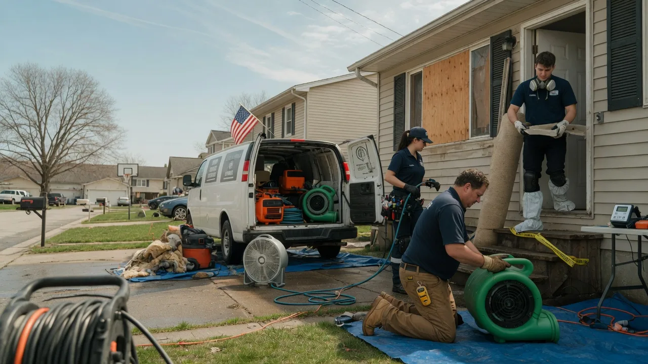 Water Damage Restoration in Ellerbe, NC near me